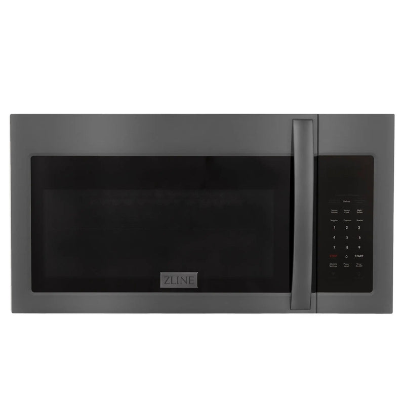 ZLINE Over The Range Microwave Oven, Black Stainless, MWO-OTR-30-BS by Farmhouse Kitchen and Bath