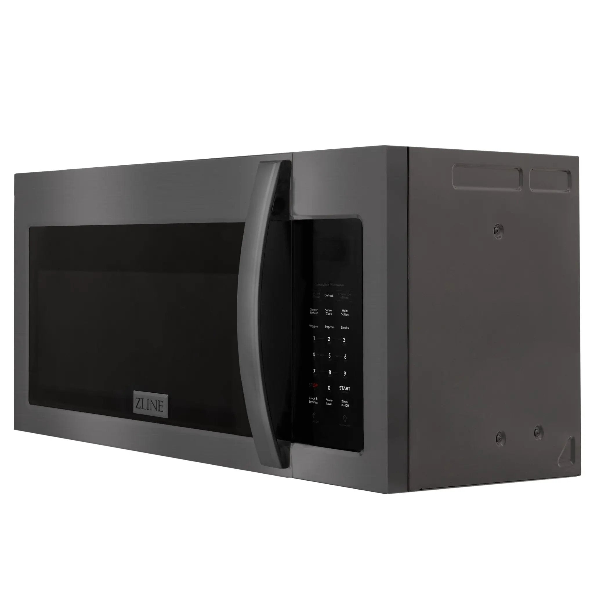 ZLINE Over The Range Microwave Oven, Black Stainless, MWO-OTR-30-BS by Farmhouse Kitchen and Bath