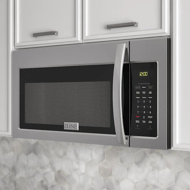 ZLINE Over the Range Microwave Oven in Stainless Steel, MWO-OTR-30 by Farmhouse Kitchen and Bath