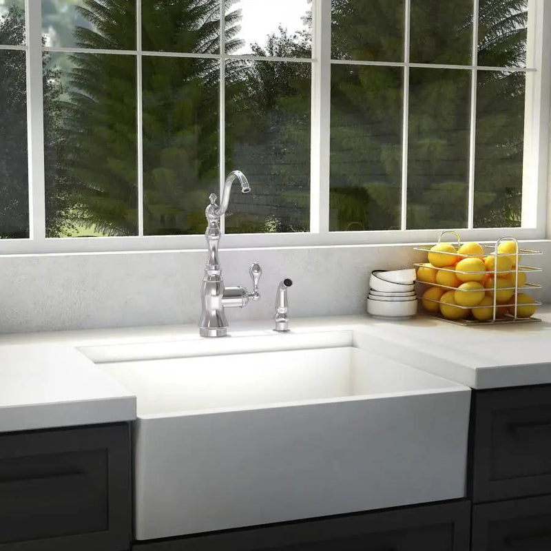 ZLINE Rembrandt Kitchen Faucet, REM-KF-CH by Farmhouse Kitchen and Bath