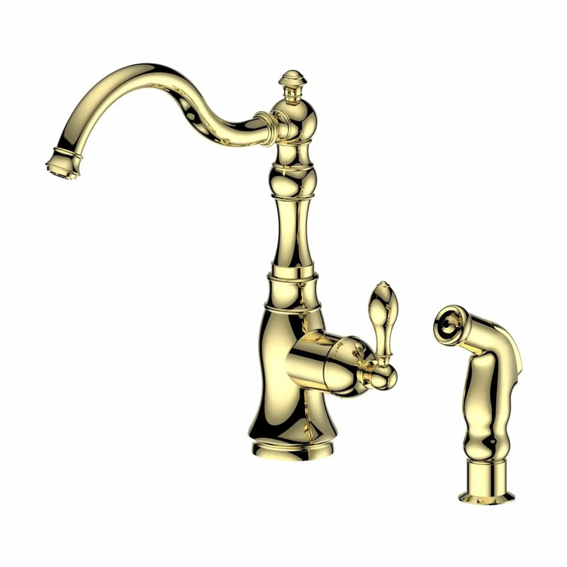 ZLINE Rembrandt Kitchen Faucet, REM-KF-PG by Farmhouse Kitchen and Bath