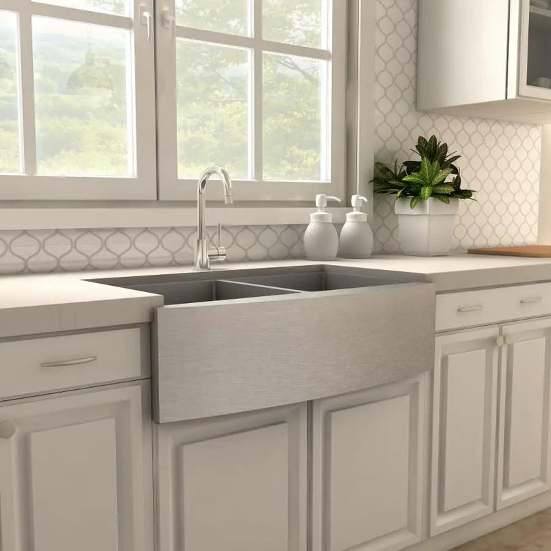 ZLINE Renoir Kitchen Faucet in Chrome, REN-KF-CH by Farmhouse Kitchen and Bath