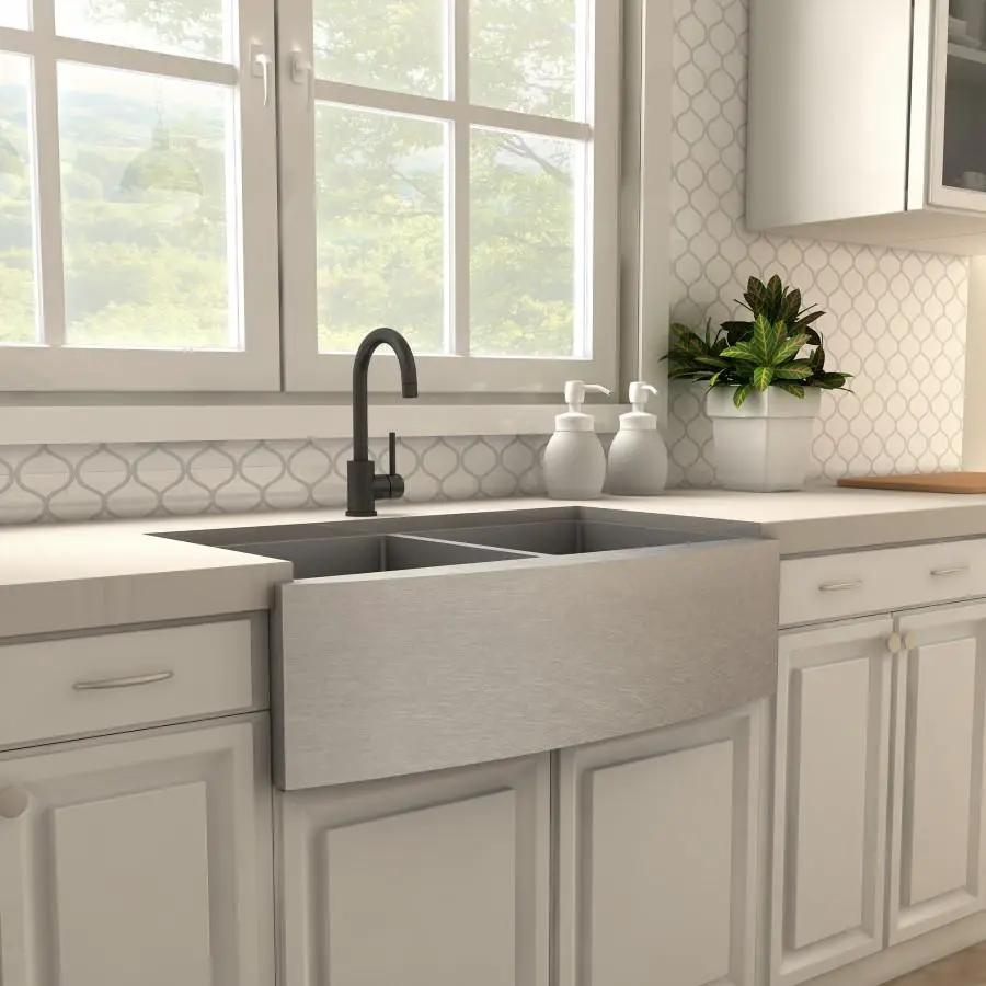 ZLINE Renoir Kitchen Faucet in Electric Matte Black, REN-KF-MB by Farmhouse Kitchen and Bath