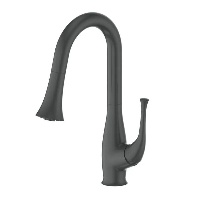 ZLINE Shakespeare Kitchen Faucet in Electric Matte Black, SHK-KF-MB by Farmhouse Kitchen and Bath