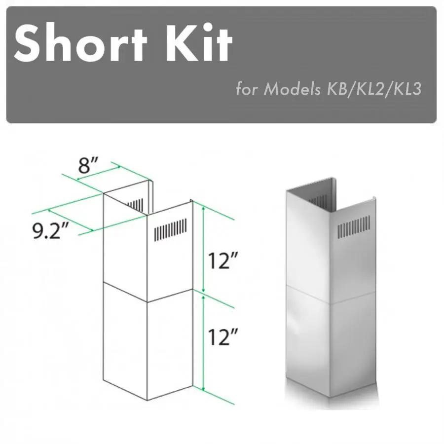 ZLINE Short Kit for 8' Ceilings, SK-KB/KL2/KL3 by Farmhouse Kitchen and Bath