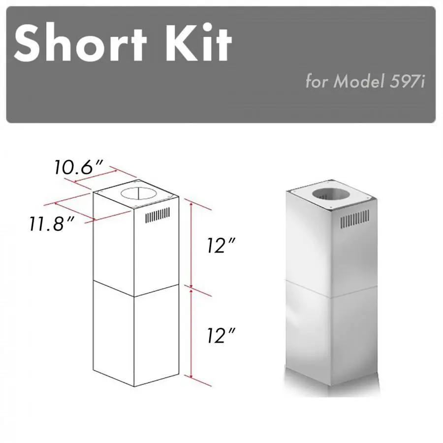 ZLINE Short Kit for Ceilings Under 8' ISLAND, SK-597i by Farmhouse Kitchen and Bath