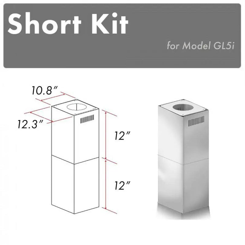 ZLINE Short Kit for Ceilings Under 8' ISLAND, SK-GL5i by Farmhouse Kitchen and Bath