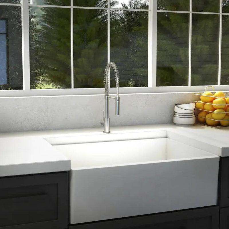 ZLINE Sierra Kitchen Faucet, SRA-KF-CH by Farmhouse Kitchen and Bath