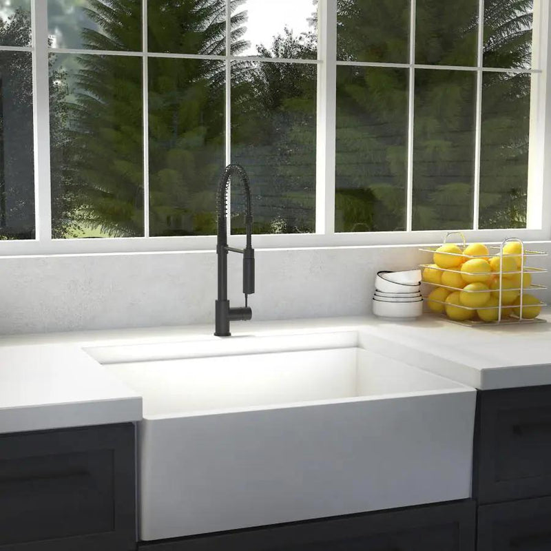 ZLINE Sierra Kitchen Faucet,SRA-KF-MB by Farmhouse Kitchen and Bath