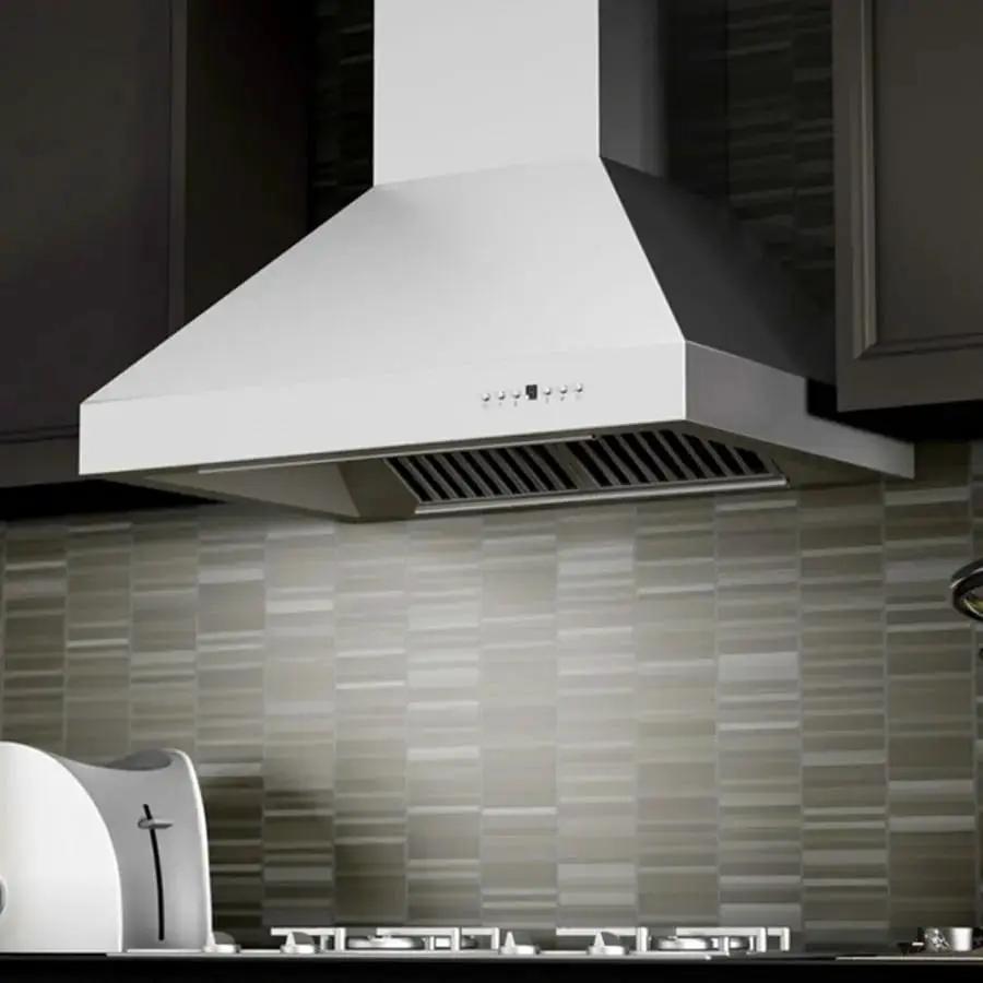 ZLINE 36" Remote Blower Wall Mount Range Hood in Stainless Steel, 697-RS-36-400 by Farmhouse Kitchen and Bath