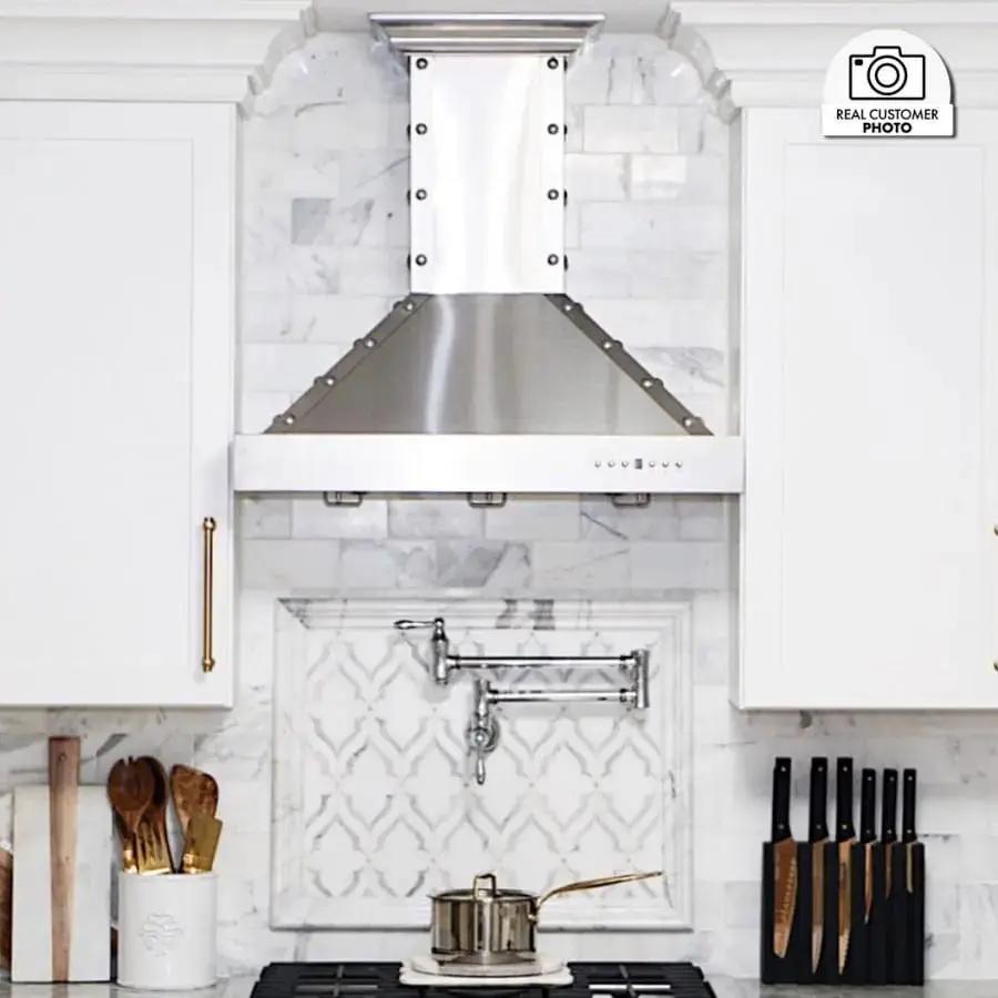 ZLINE 48" Stainless Steel Wall Range Hood, KB2-4SSXS-48 by Farmhouse Kitchen and Bath