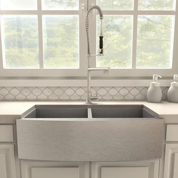 ZLINE Van Gogh Kitchen Faucet in Brushed Nickel, VNG-KF-BN, photo 2 of 4
