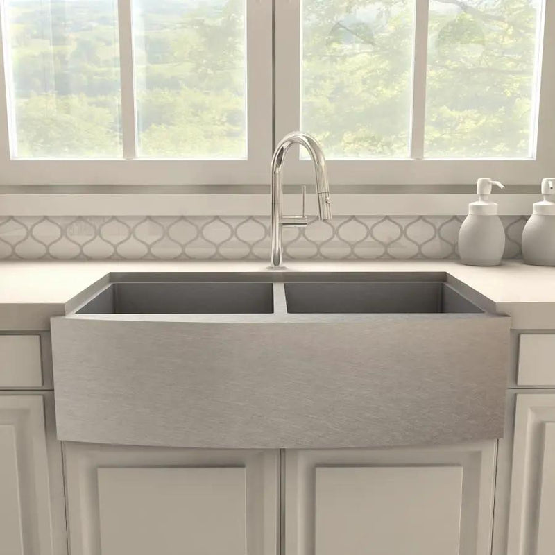 ZLINE Voltaire Kitchen Faucet, Chrome, VLT-KF-CH by Farmhouse Kitchen and Bath