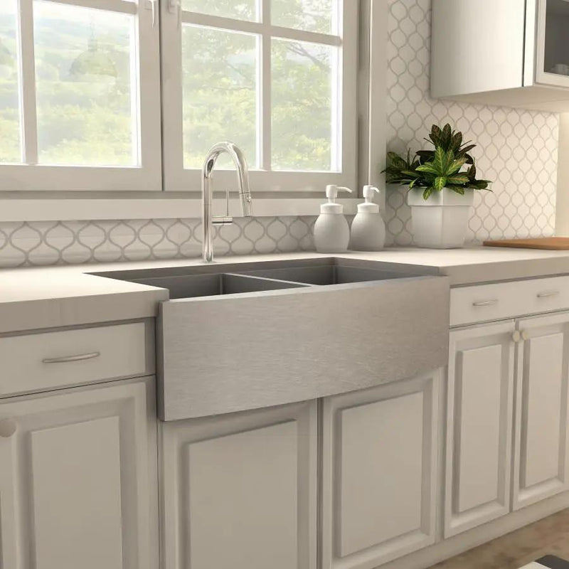 ZLINE Voltaire Kitchen Faucet, Chrome, VLT-KF-CH by Farmhouse Kitchen and Bath
