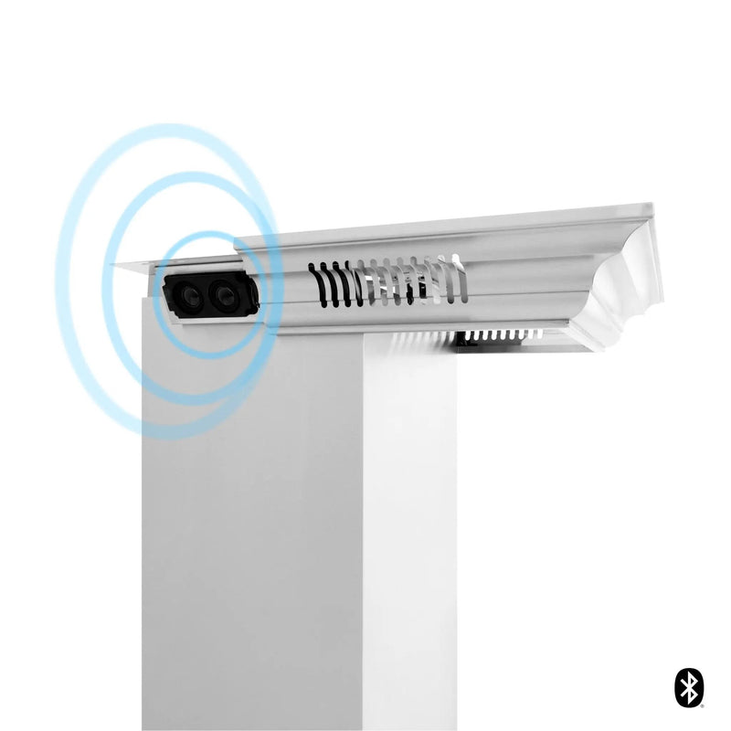 ZLINE WM RH StainlessSteelBuilt-in CrownSound™ BT Speakers KN4CRN-BT-42 by Farmhouse Kitchen and Bath