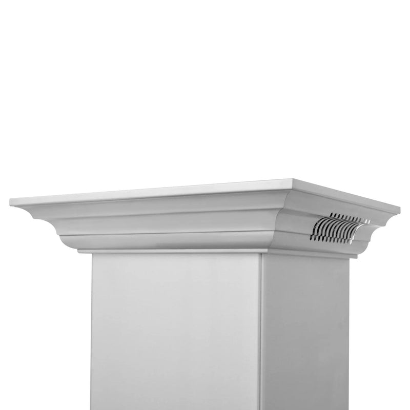 ZLINE WM RH StainlessSteelBuilt-in CrownSound™ BT Speakers KN4CRN-BT-42 by Farmhouse Kitchen and Bath