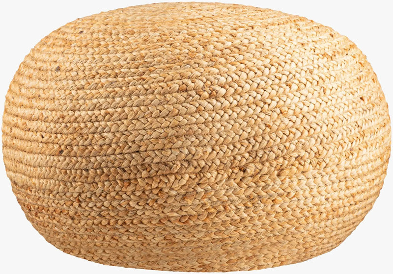 Tintern Jute Knitted Pouf by Boutique Rugs