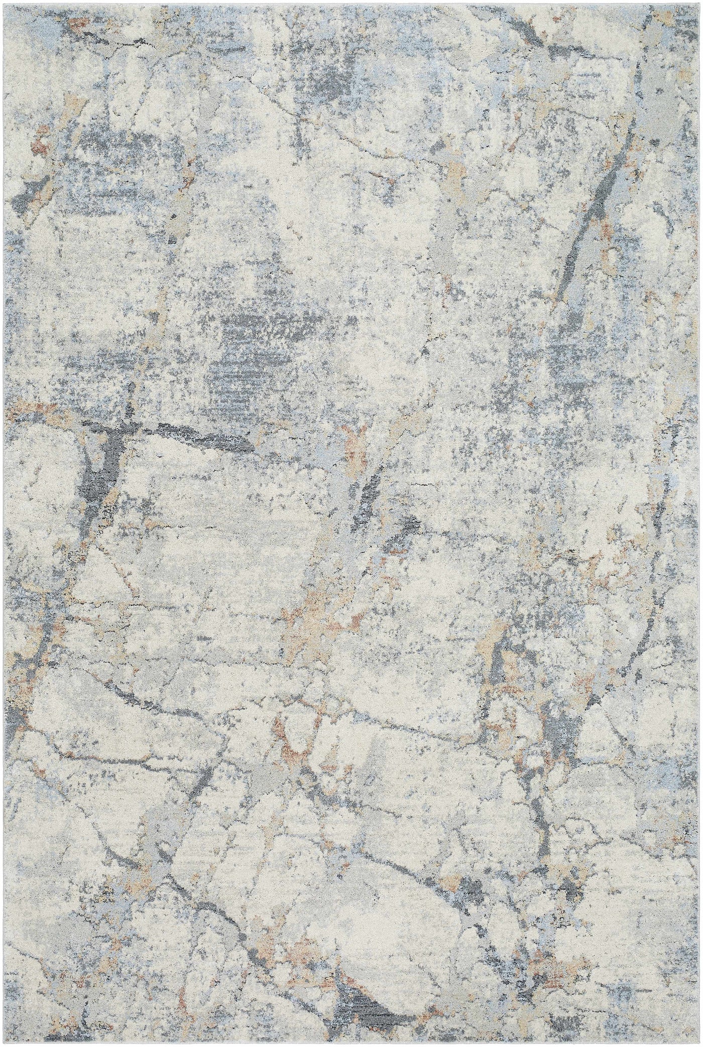 Urowo Blue Thick Luxe Rug by Boutique Rugs