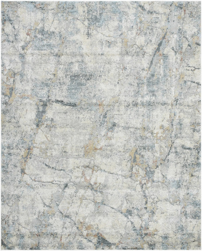 Urowo Blue Thick Luxe Rug by Boutique Rugs