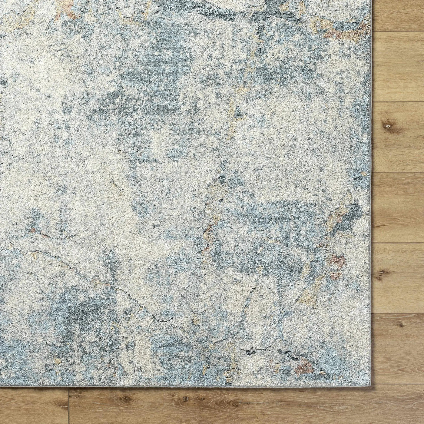 Urowo Blue Thick Luxe Rug by Boutique Rugs