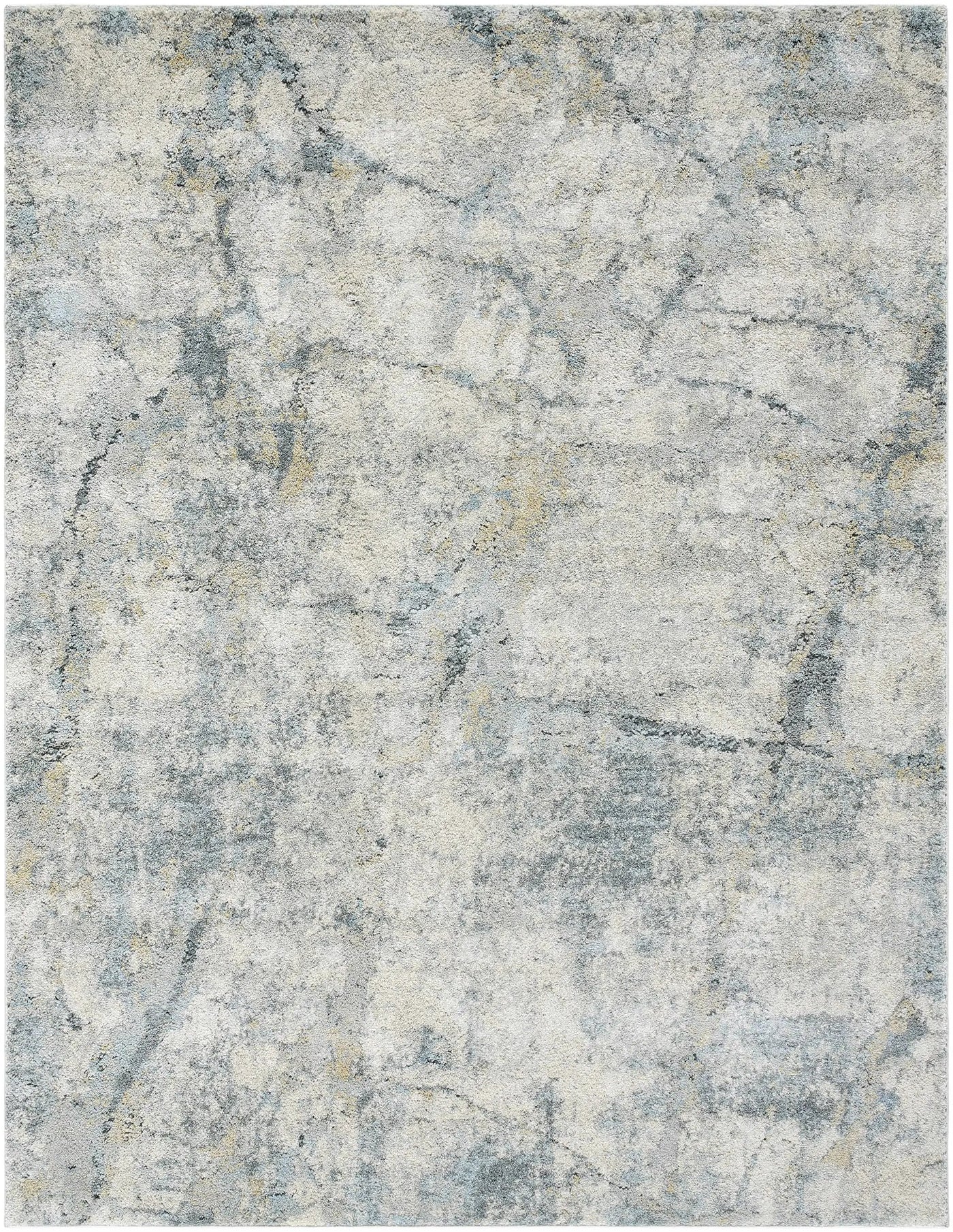 Urowo Light Gray Thick Luxe Rug by Boutique Rugs