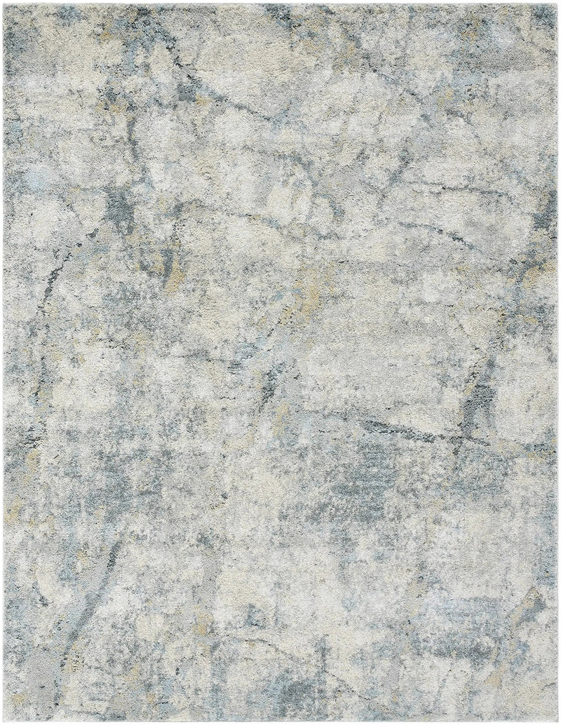 Urowo Light Gray Thick Luxe Rug by Boutique Rugs