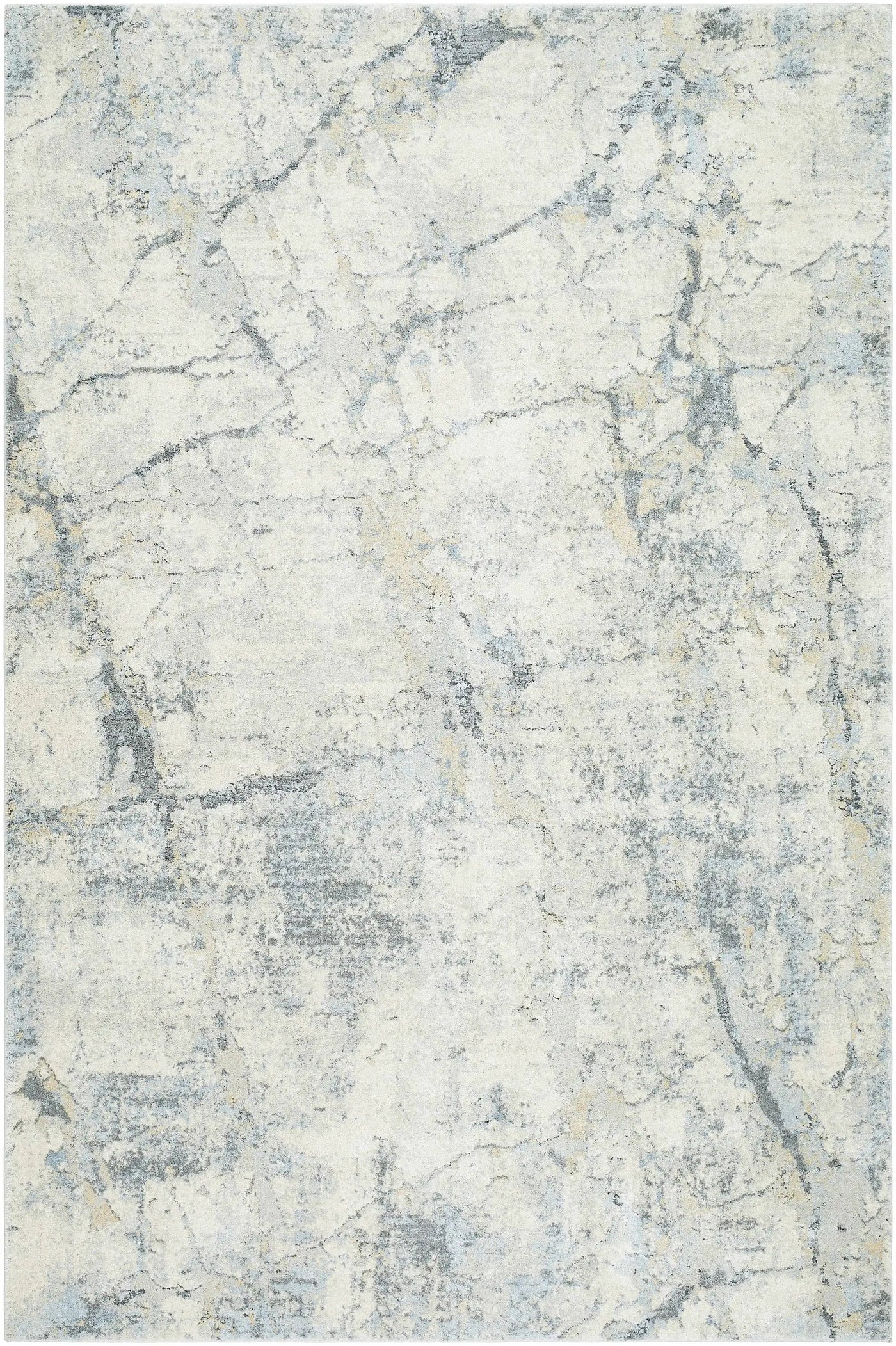 Urowo Light Gray Thick Luxe Rug by Boutique Rugs