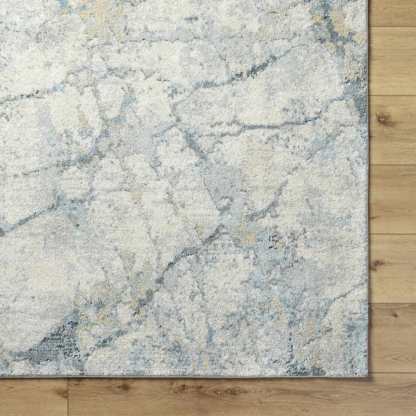 Urowo Light Gray Thick Luxe Rug by Boutique Rugs