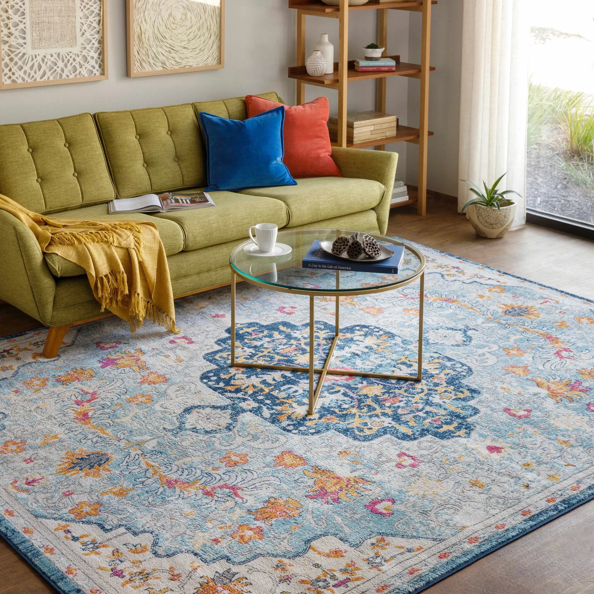 Zoar Area Rug - Clearance by Boutique Rugs