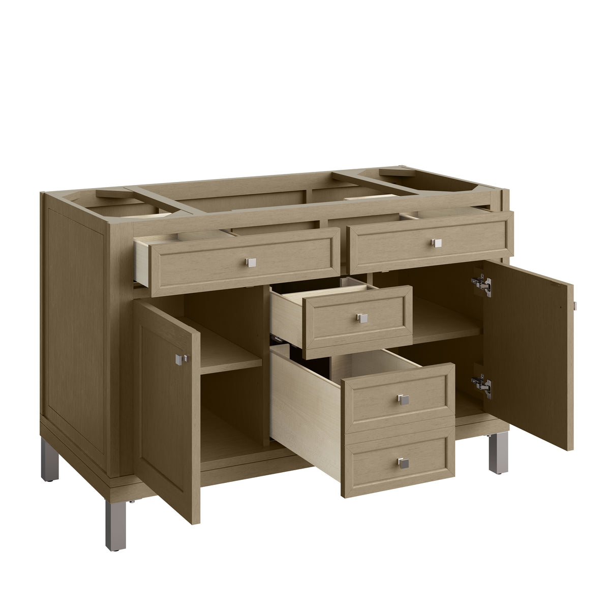 James Martin Chicago 48" Single Bathroom Vanity, Walnut Whisper, view 17
