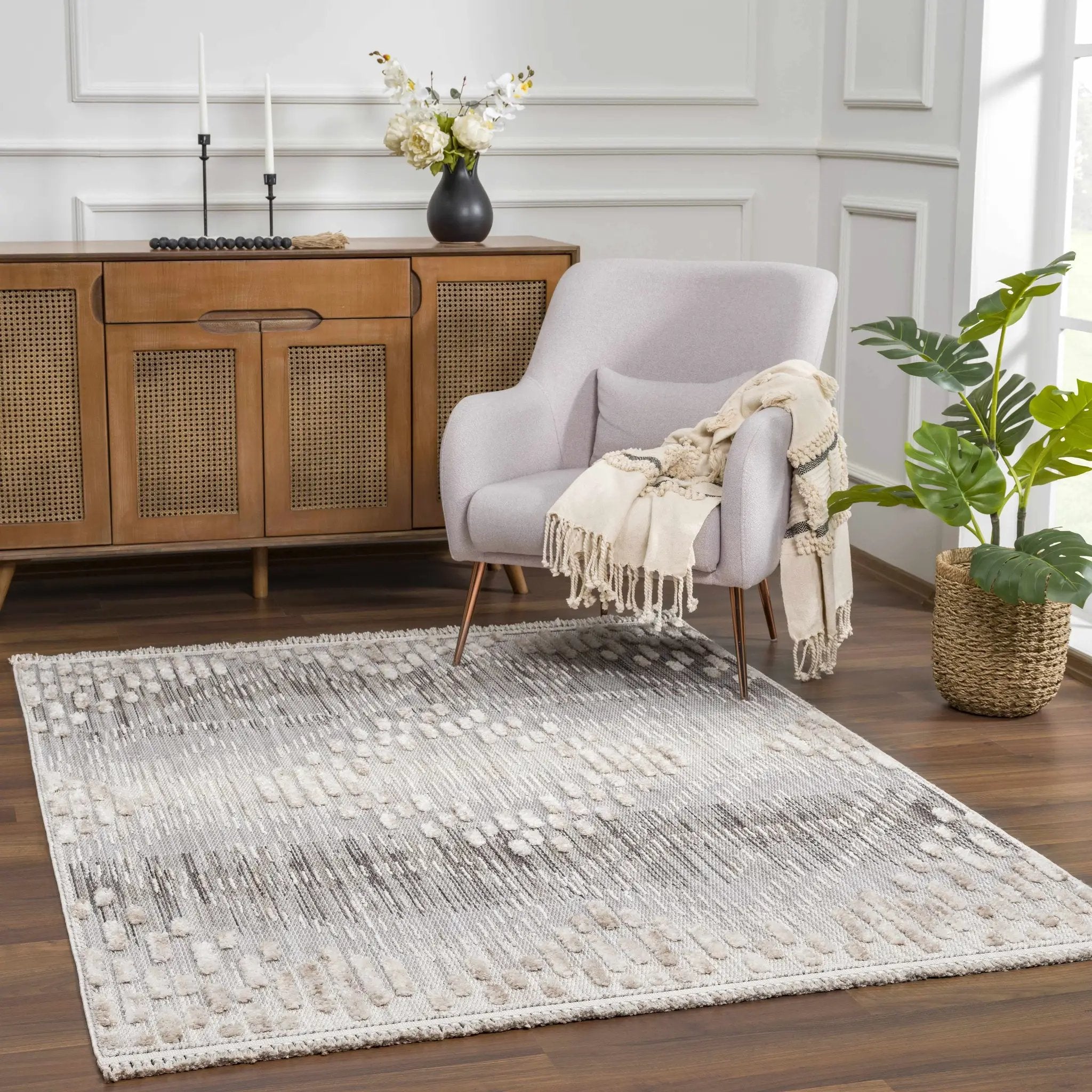Poydras High-Low Rustic Rug by Boutique Rugs