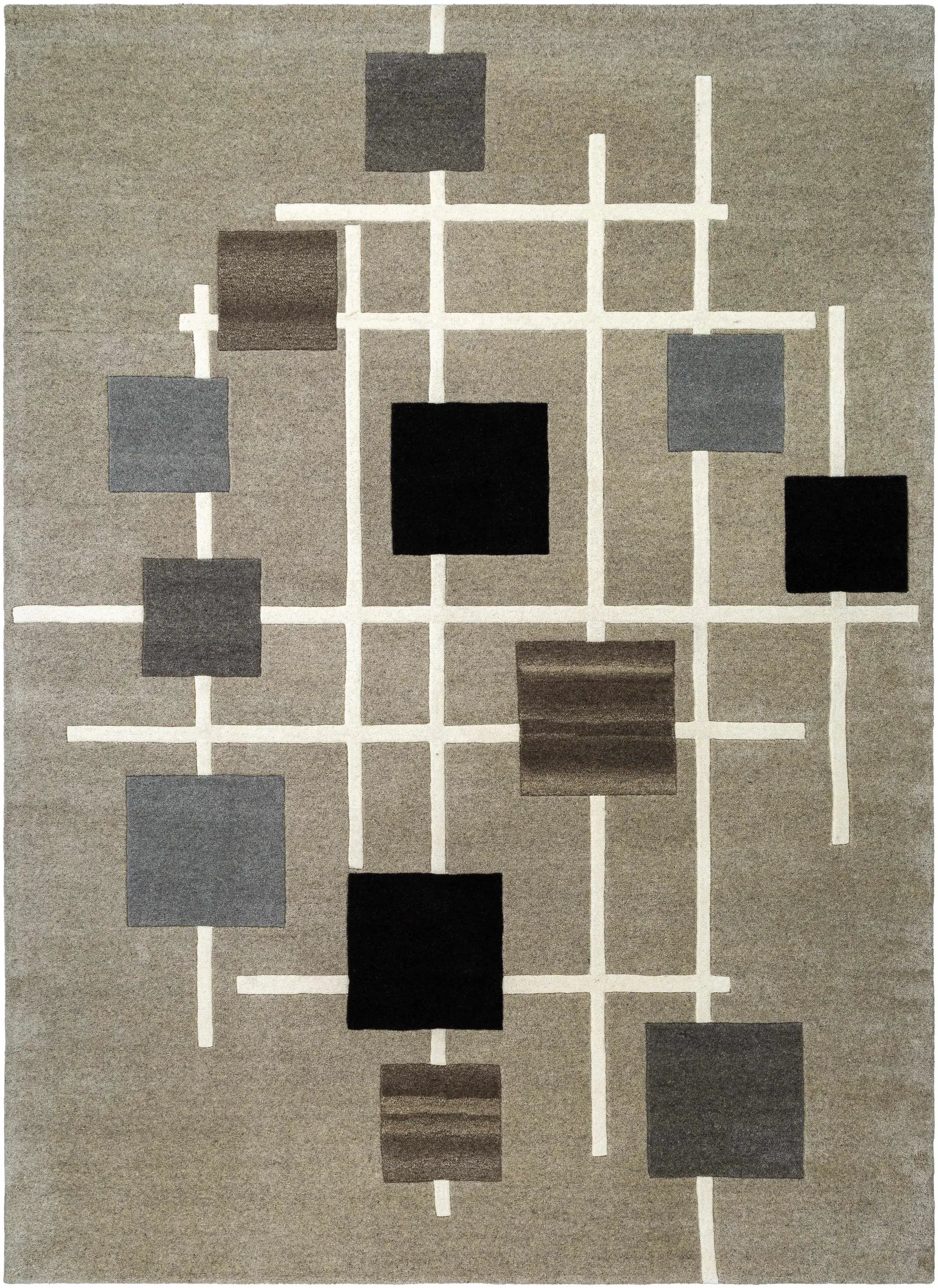 Usman Modern Wool Rug - Clearance by Boutique Rugs