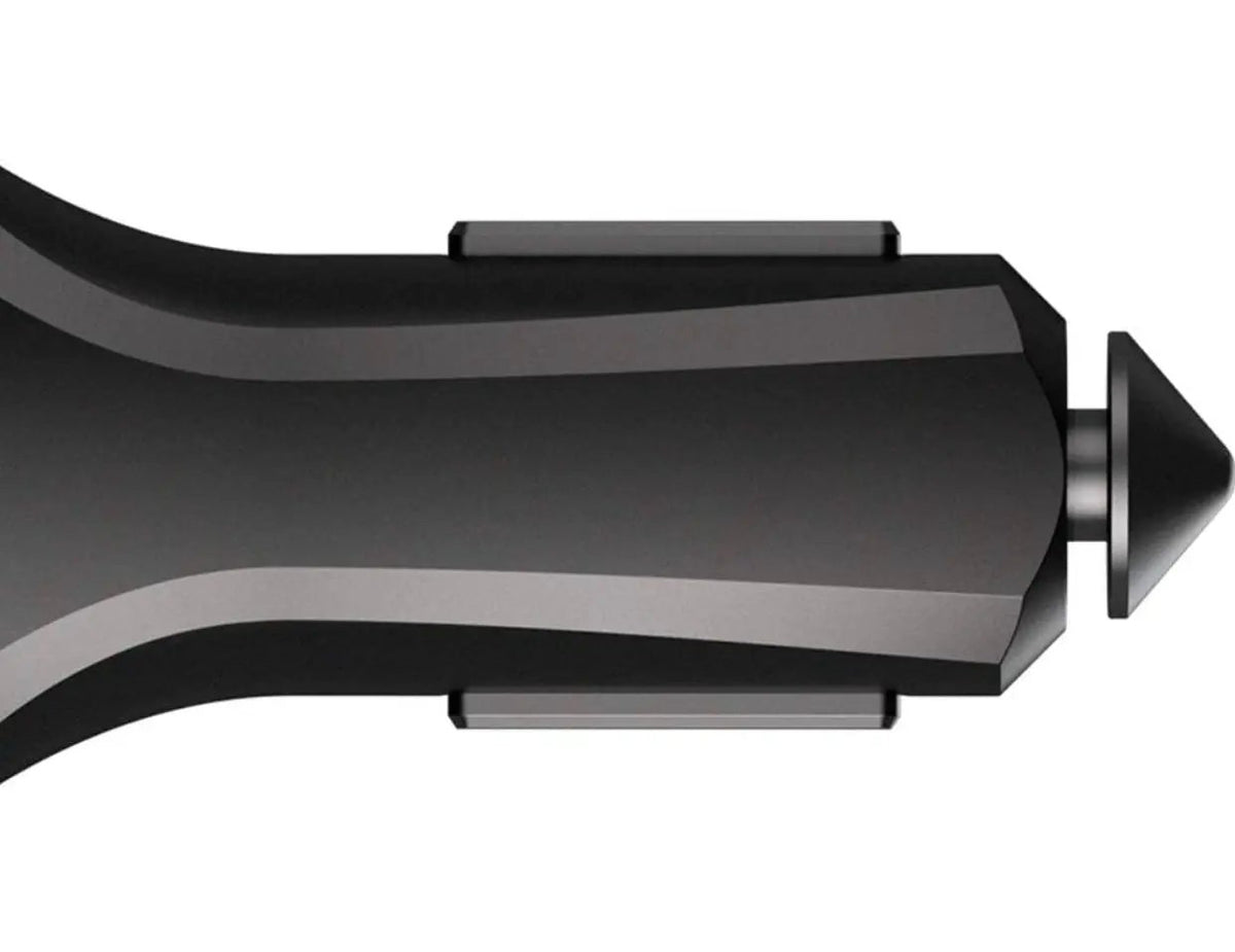 ZUS Smart Car Charger with App to Save Car's Location, 2 Ports Car Charger with Led for iPhone XS/Max/XR/X/8/7/6/Plus by Outdoor Solar Outlet