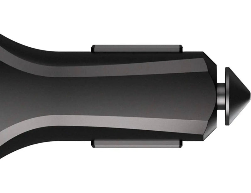 ZUS Smart Car Charger with App to Save Car's Location, 2 Ports Car Charger with Led for iPhone XS/Max/XR/X/8/7/6/Plus by Outdoor Solar Outlet