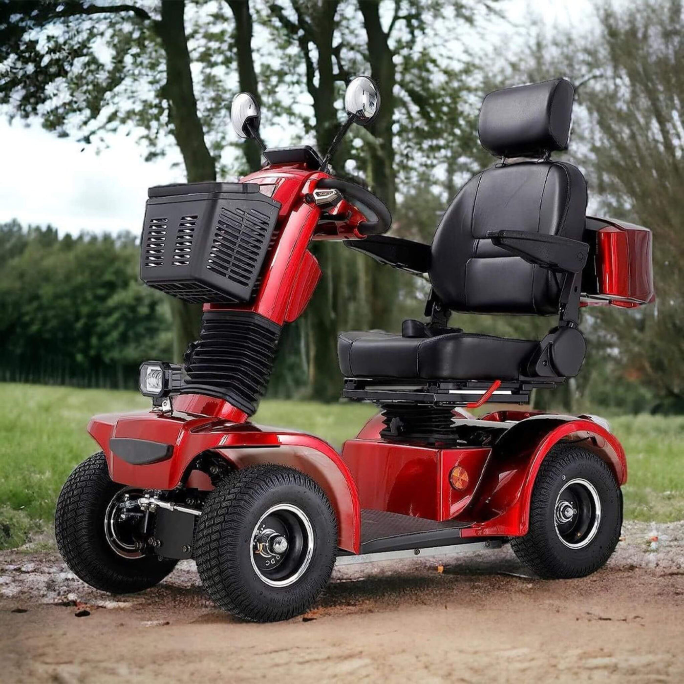 Zvg 4-Wheel Heavy-Duty 500W 48V20AH Electric All-Terrain Mobility Scooter (SAK93647) by SAKSBY WHOLESALE