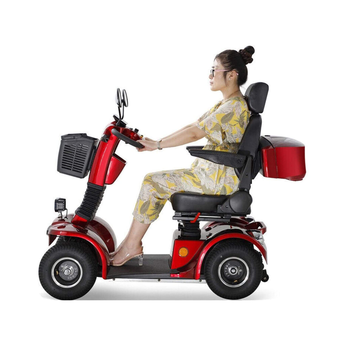 Zvg 4-Wheel Heavy-Duty 500W 48V20AH Electric All-Terrain Mobility Scooter (SAK93647) by SAKSBY WHOLESALE