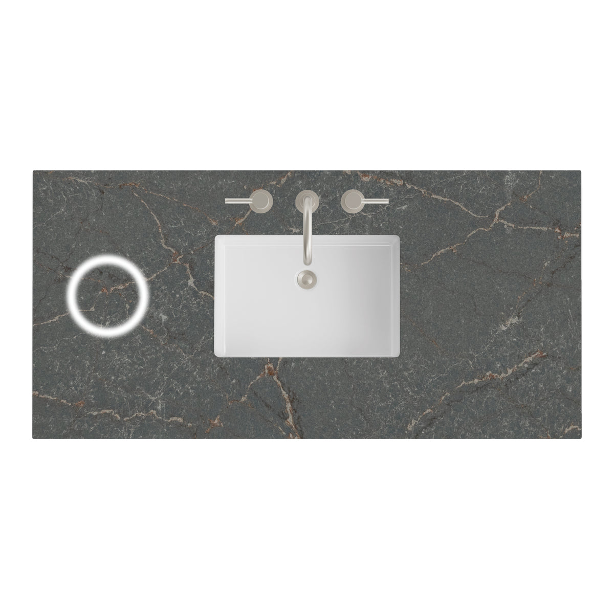 James Martin 48" Single Vanity Top with Parisien Bleu (FreePower) countertop