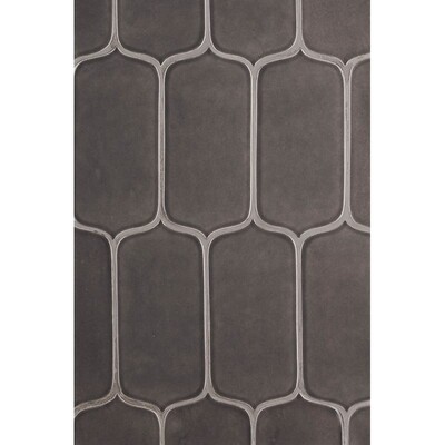 Coffee Glossy Tear Field Ceramic Tile 3 5/8×8