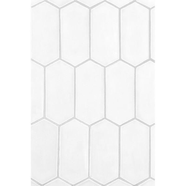 Cotton Matte Picket Ceramic Tile 3×6