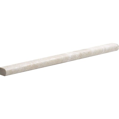 Royal Beige Polished Pencil Liner Marble Moldings 1/2×12