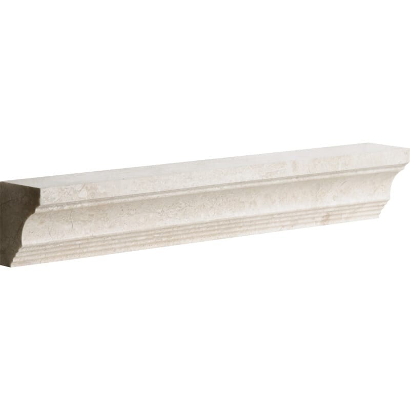 Royal Beige Polished Cornice Marble Moldings 2×12