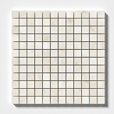 European Sugar Polished 1×1 Marble Mosaic 12×12