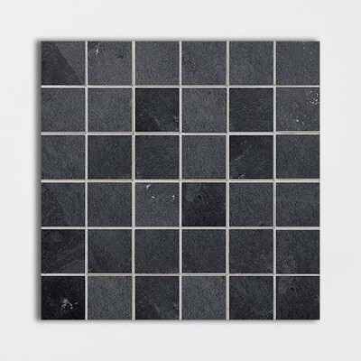 Brazilian Montauk Natural Cleft 2×2 Slate Mosaic 12×12