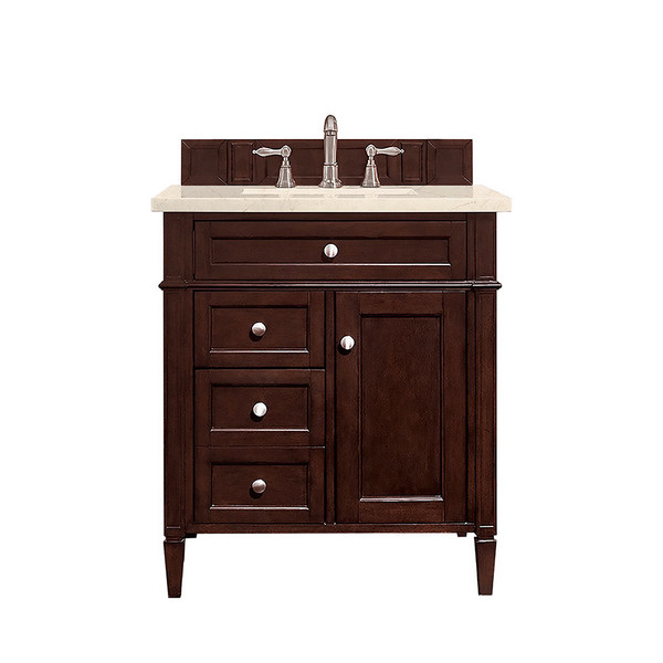 Britanny Burnished Mahogany Eternal Marf   Bathroom Vanities 30×34