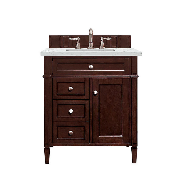 Britanny Burnished Mahogany Ethereal Noc   Bathroom Vanities 30×34