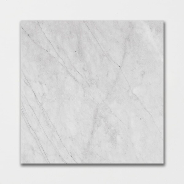 Carrara T Honed  Marble Tile 18×18