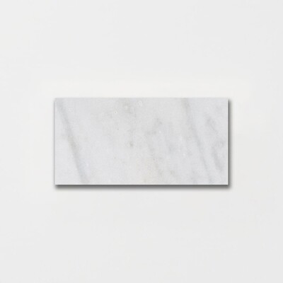 Calacatta T Polished  Marble Tile 2 3/4×5 1/2