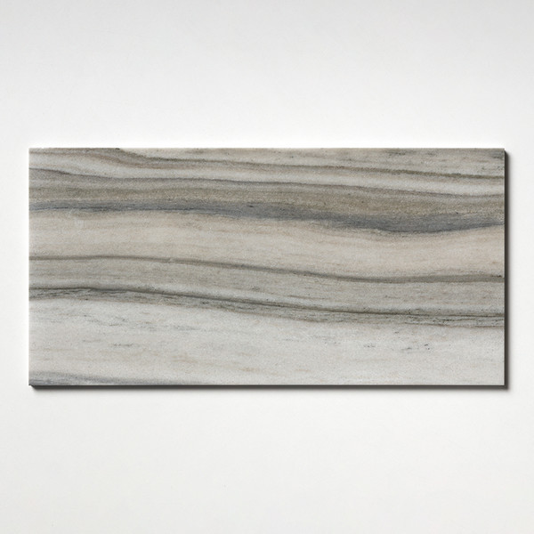 Silver Sky Polished  Marble Tile 12×24