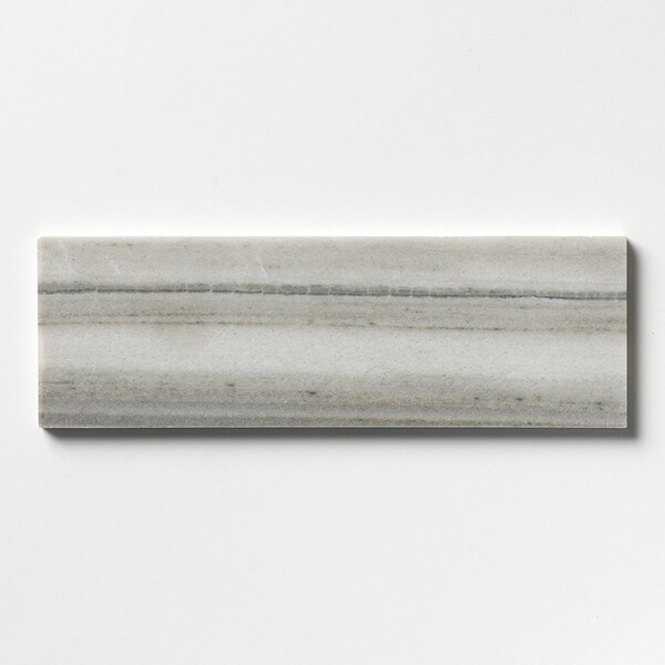 Silver Sky Polished Subway Marble Tile 4×12