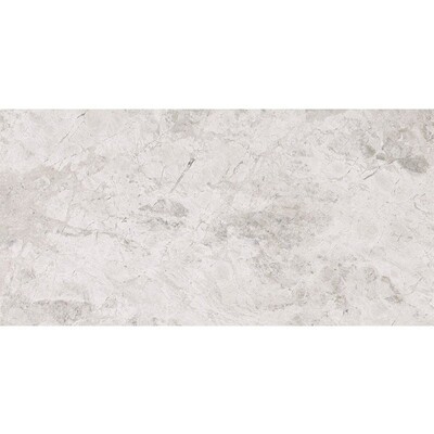 Silver Mystique Polished  Marble Tile 6×12